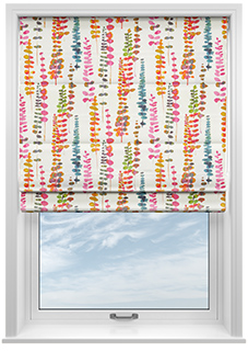 Santa Maria, Carnival - Motorised Roman Blind
